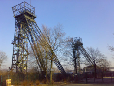 Eine von einstmals zahlreichen Schachtanlagen im Ruhrgebiet: Schachtanlage "Auguste Victoria 1/2" in Marl